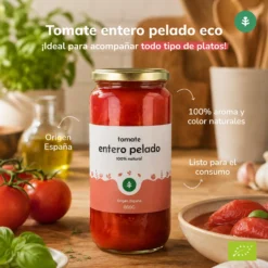Tomate Entero Pelado ECO Planeta Huerto 660 g