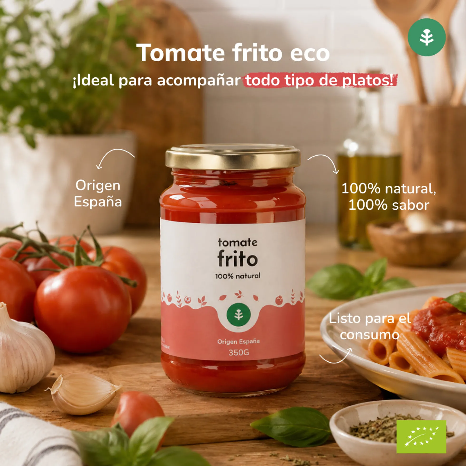 Tomate Frito ECO Planeta Huerto 350 g