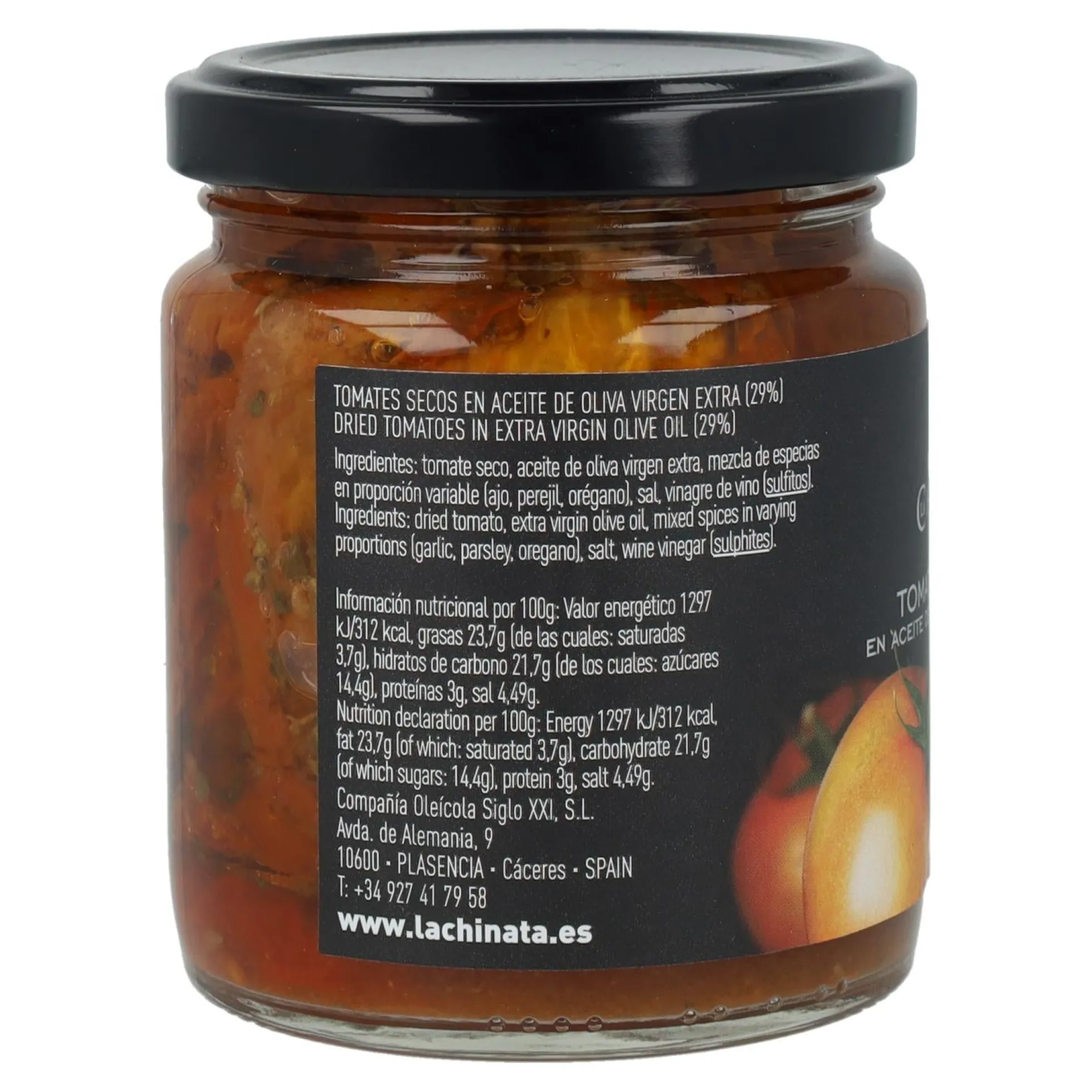 Tomates Secos en AOVE La Chinata 220 g