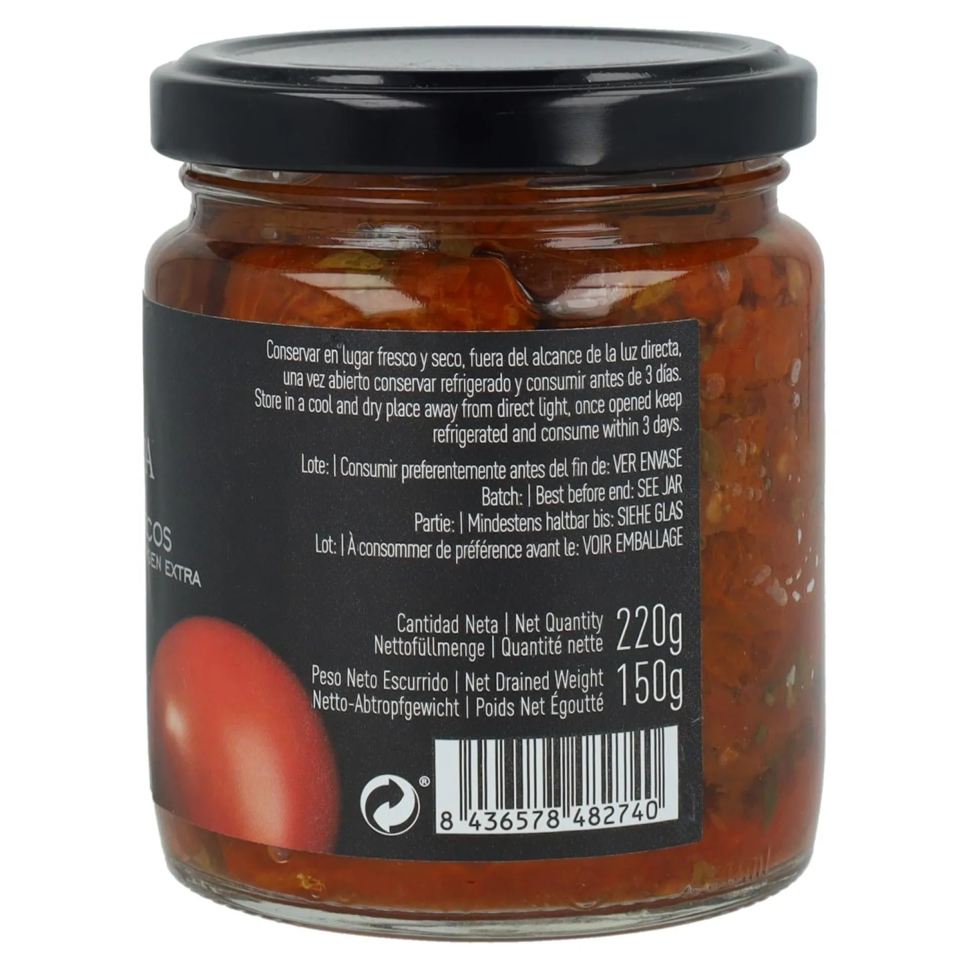 Tomates Secos en AOVE La Chinata 220 g