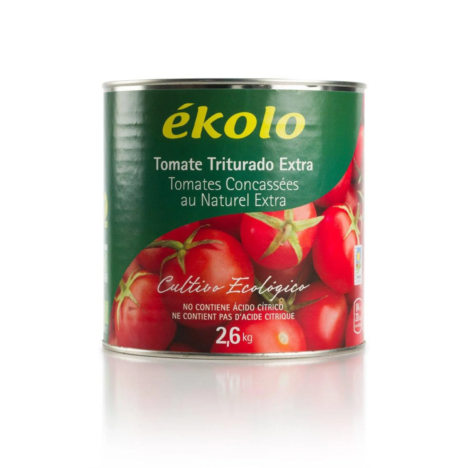 Tomate triturado BIO Ekolo 2,6 Kg