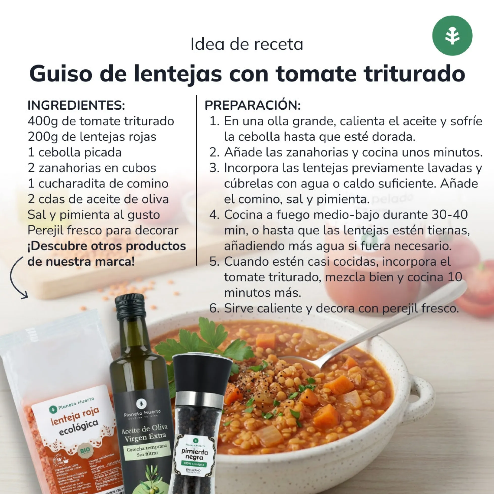 Tomate triturado ECO Planeta Huerto 670 g