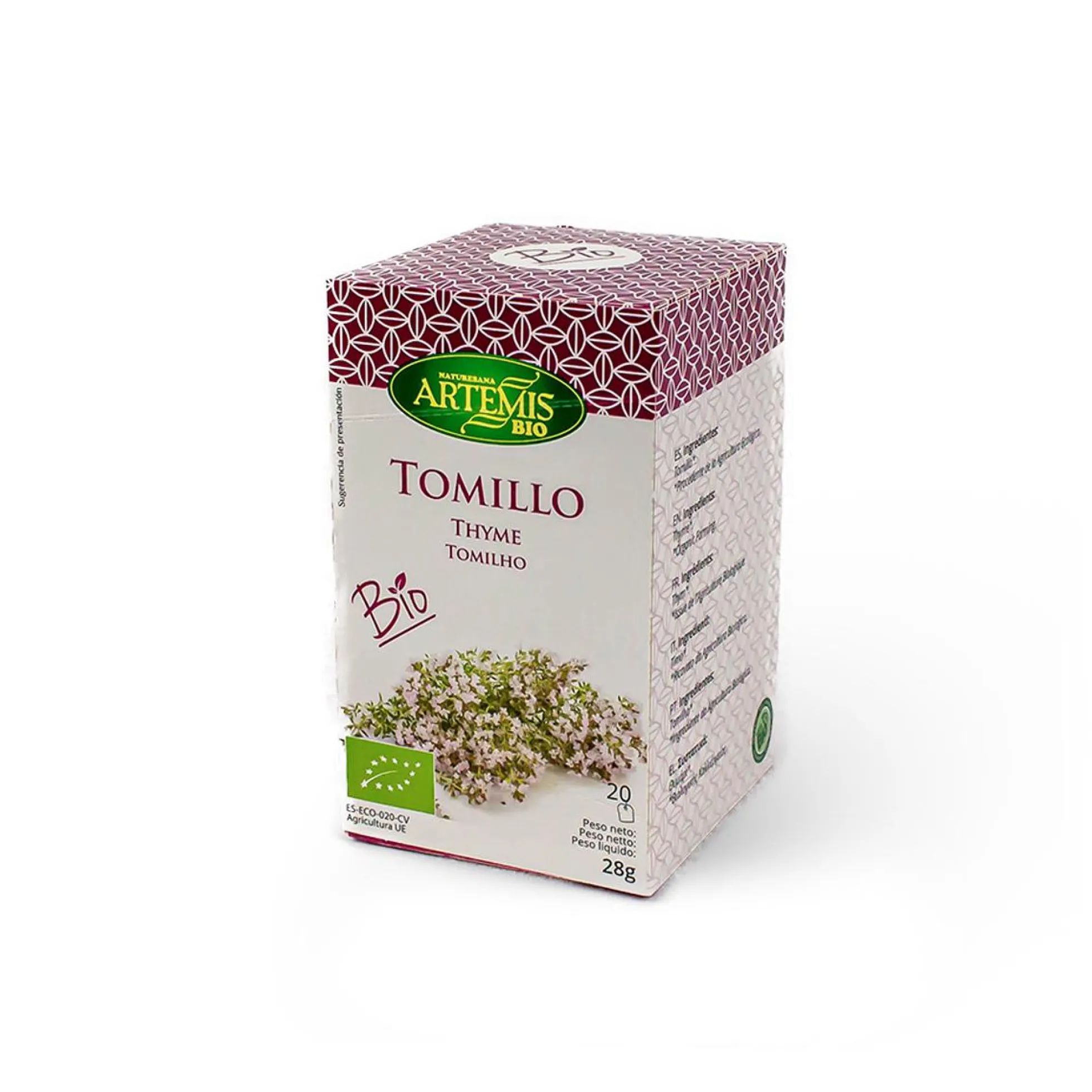 Tomillo Artemis, 20 filtros.