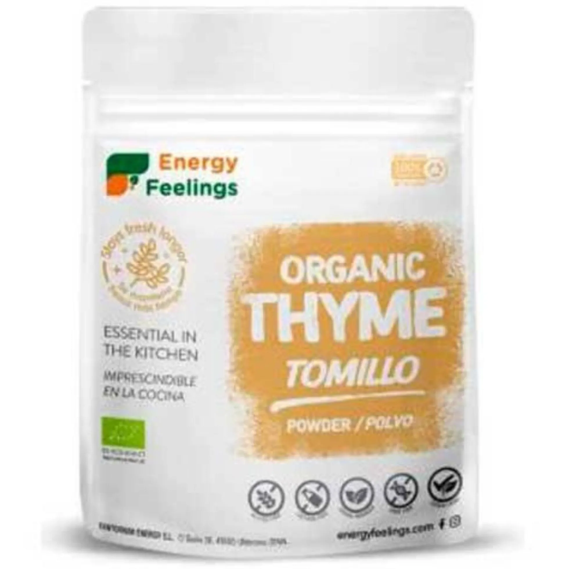 Tomillo ECO en polvo Doypack 200 g