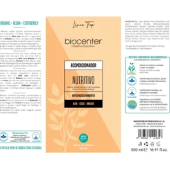 Top Acondicionador BIO nutritivo antiencrespamiento Biocenter 500 ml