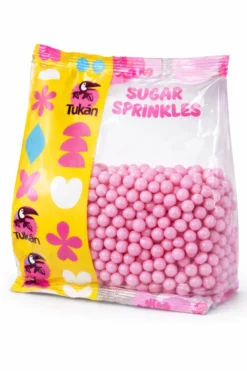 Topping Rosa Sugar Sprinkles 450g