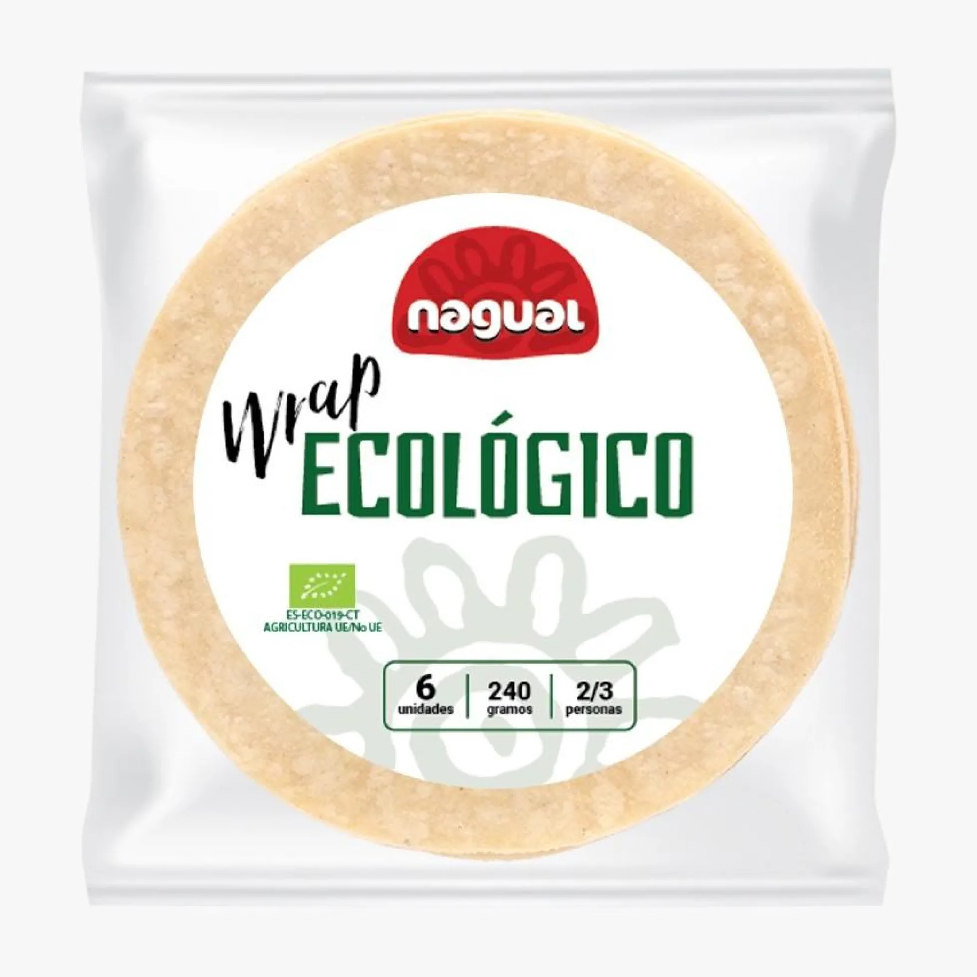 Tortilla de maíz sin Gluten Nagual 240g