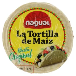 Tortillas de maíz sin gluten Nagual 8x20 g