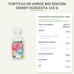 Tortitas de Arroz Bio edición Disney Ecocesta 115 g