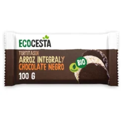 Tortitas de Arroz con Chocolate Negro BIO Ecocesta 100 gr (6 uds)