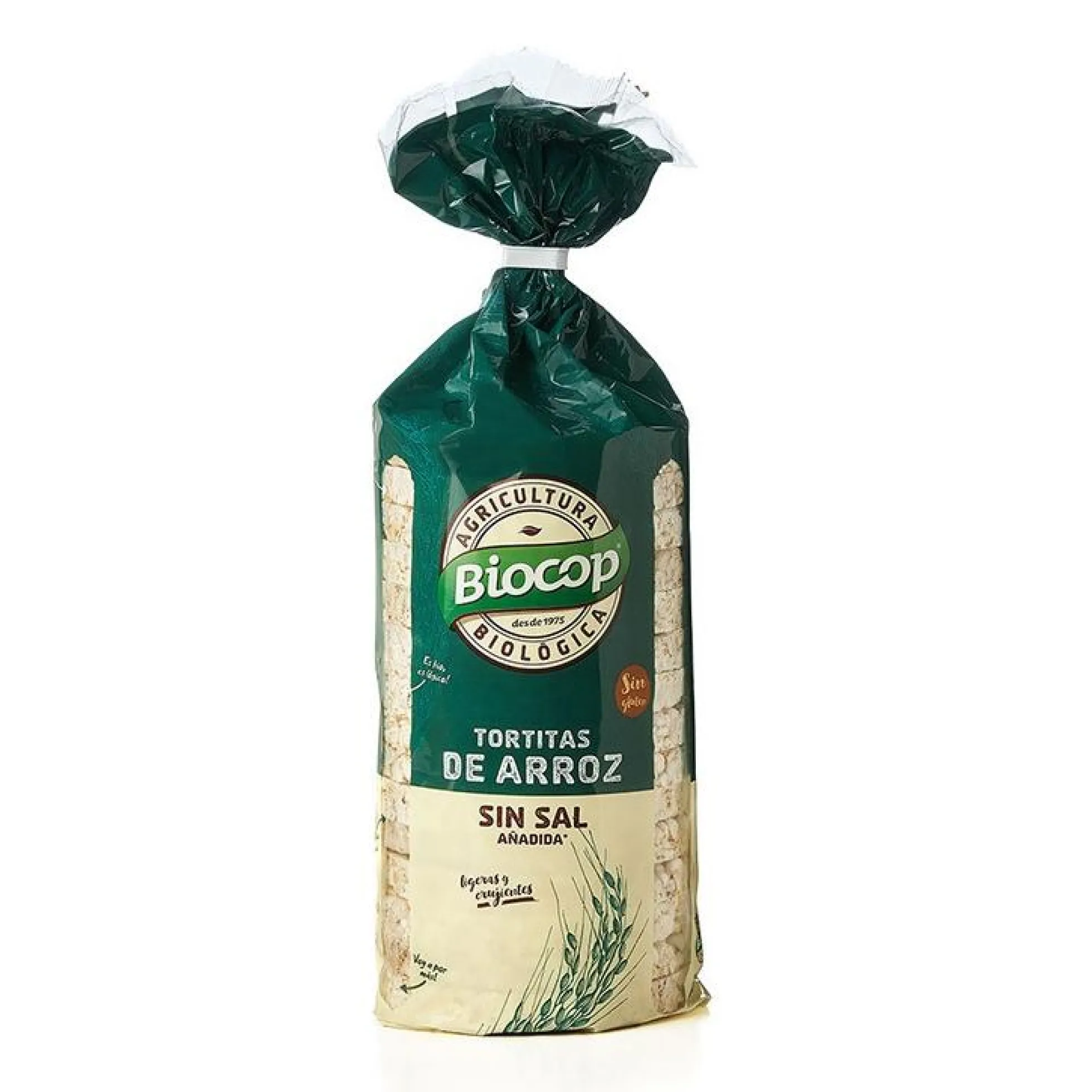 Tortitas de Arroz sin sal Biocop 200 g