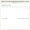 Tortitas de Maíz Bio Ecocesta 110 g