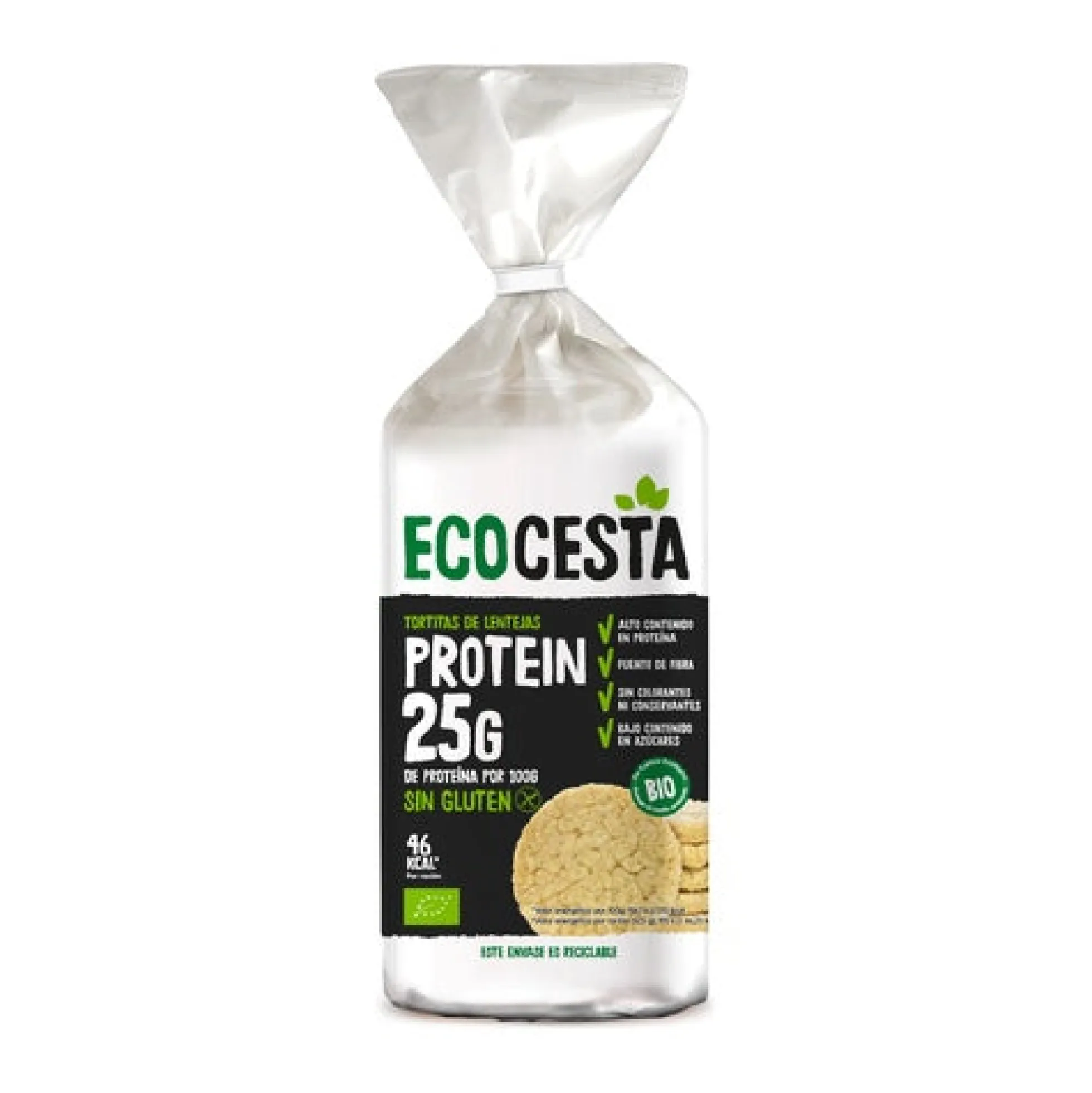 Tortitas de Proteina Bio Ecocesta 125 g