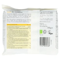 Tostadas Crujientes con Sésamo Clearspring 200 g