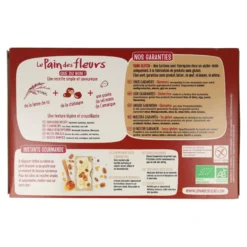 Tostadas Crujientes Crackers con Castaña BIO Le pain de fleurs 300 g