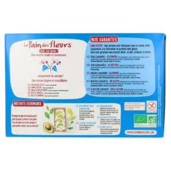 Tostadas Crujientes Crakers de Trigo Sarraceno sin sal sin gluten BIO Le Pain de Fleurs 300 g