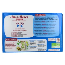Tostadas Crujientes Crakers de Trigo Sarraceno sin sal sin gluten BIO Le Pain de Fleurs 300 g