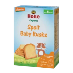 Tostadas espelta ecológicas infantiles Holle, 200g