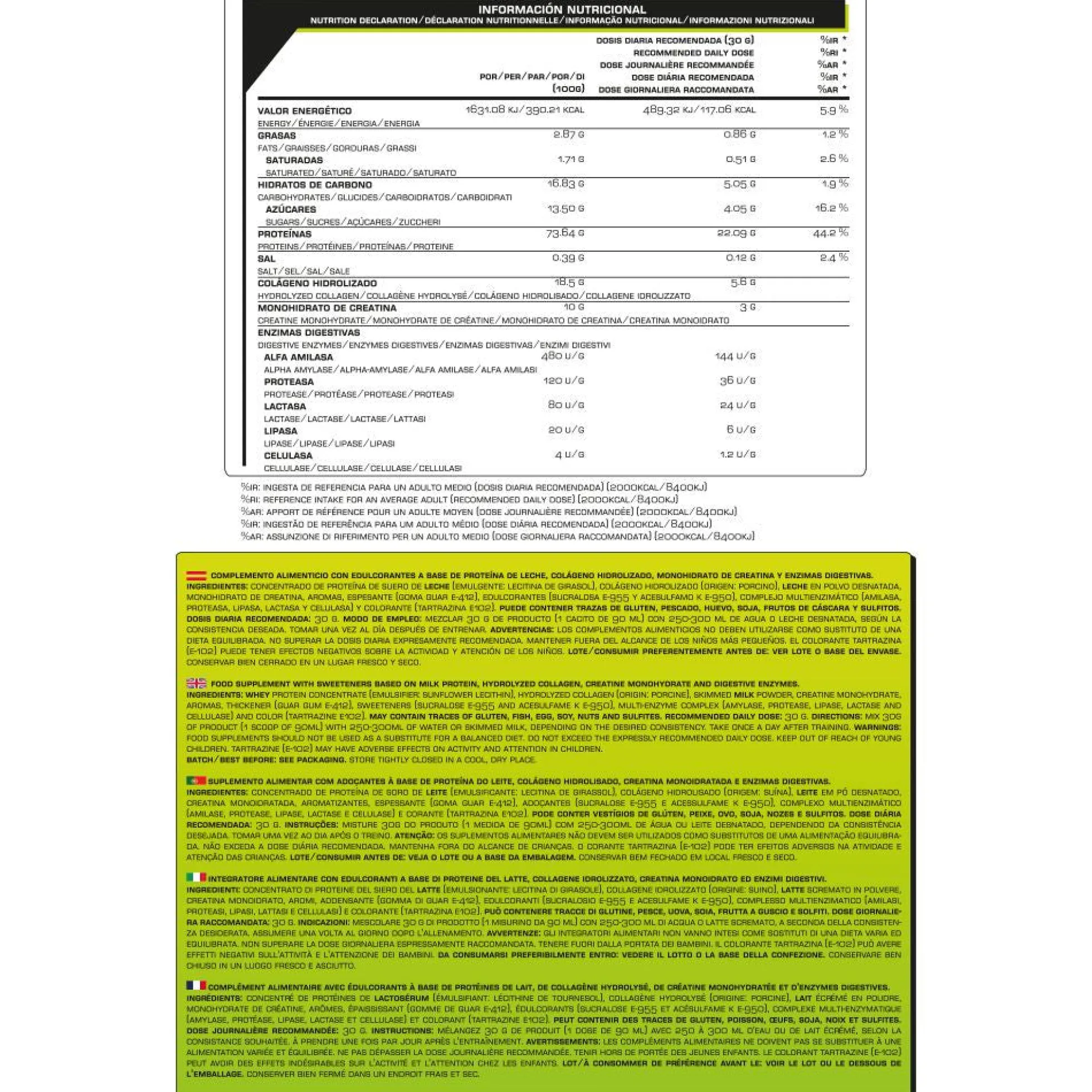 Total Whey Balance - 1,8 Kg - Vainilla - Proteínas - Iron Addict Labs