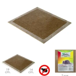 Trampa Ratones Adhesiva 19x14 Cm. 2 Unidades