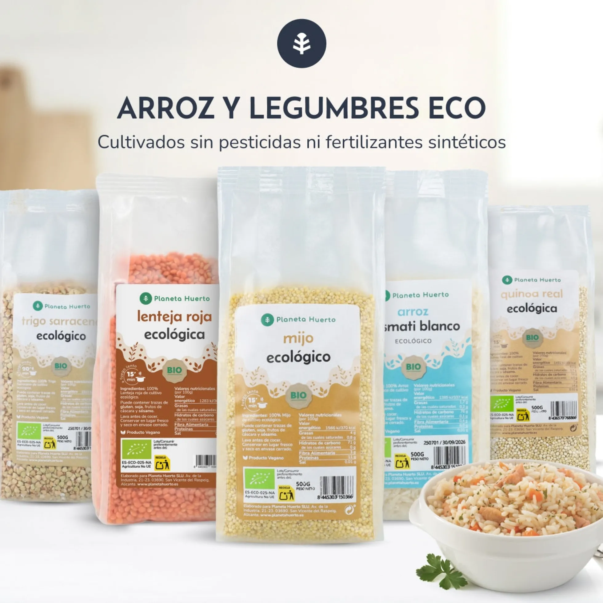 Trigo Sarraceno ECO Planeta Huerto 2,5 kg