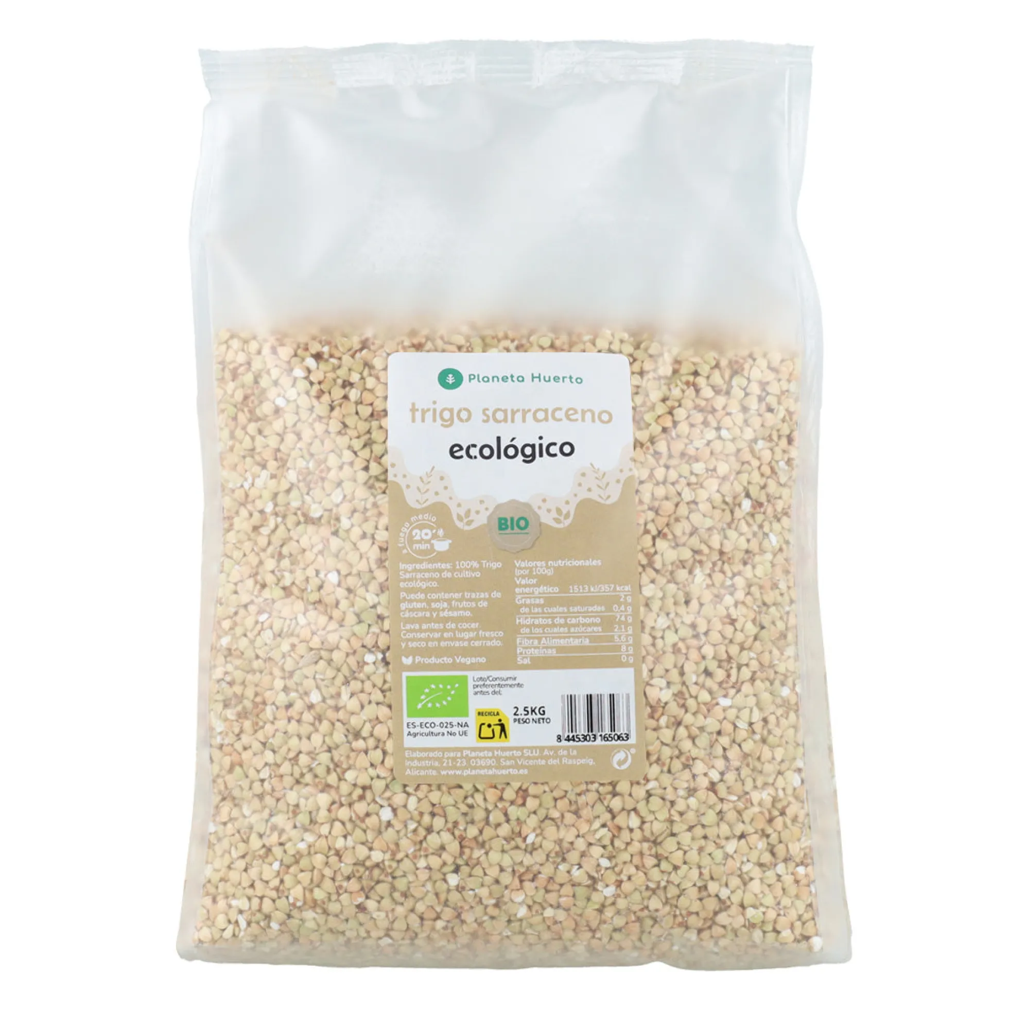 Trigo Sarraceno ECO Planeta Huerto 2,5 kg