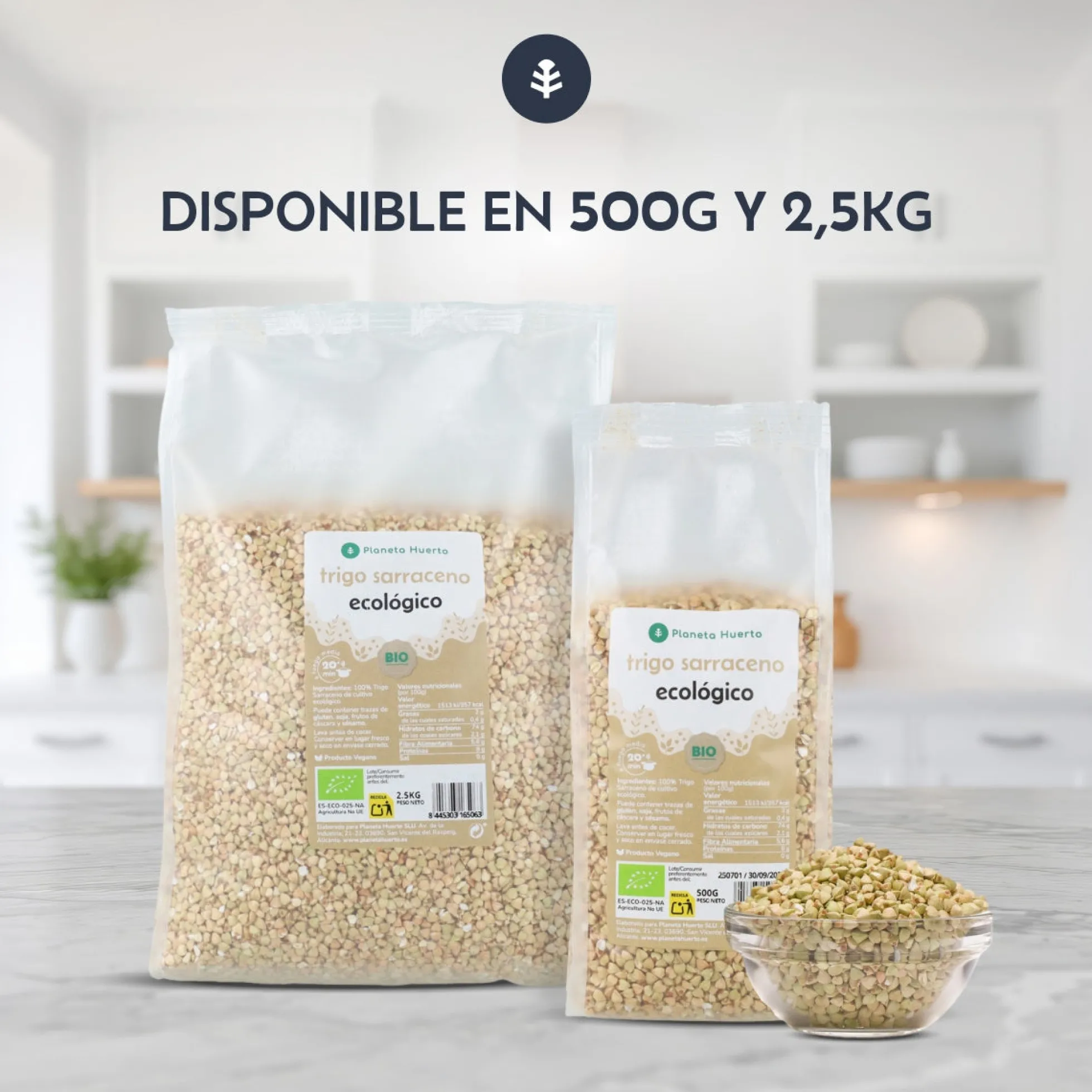 Trigo Sarraceno ECO Planeta Huerto 2,5 kg