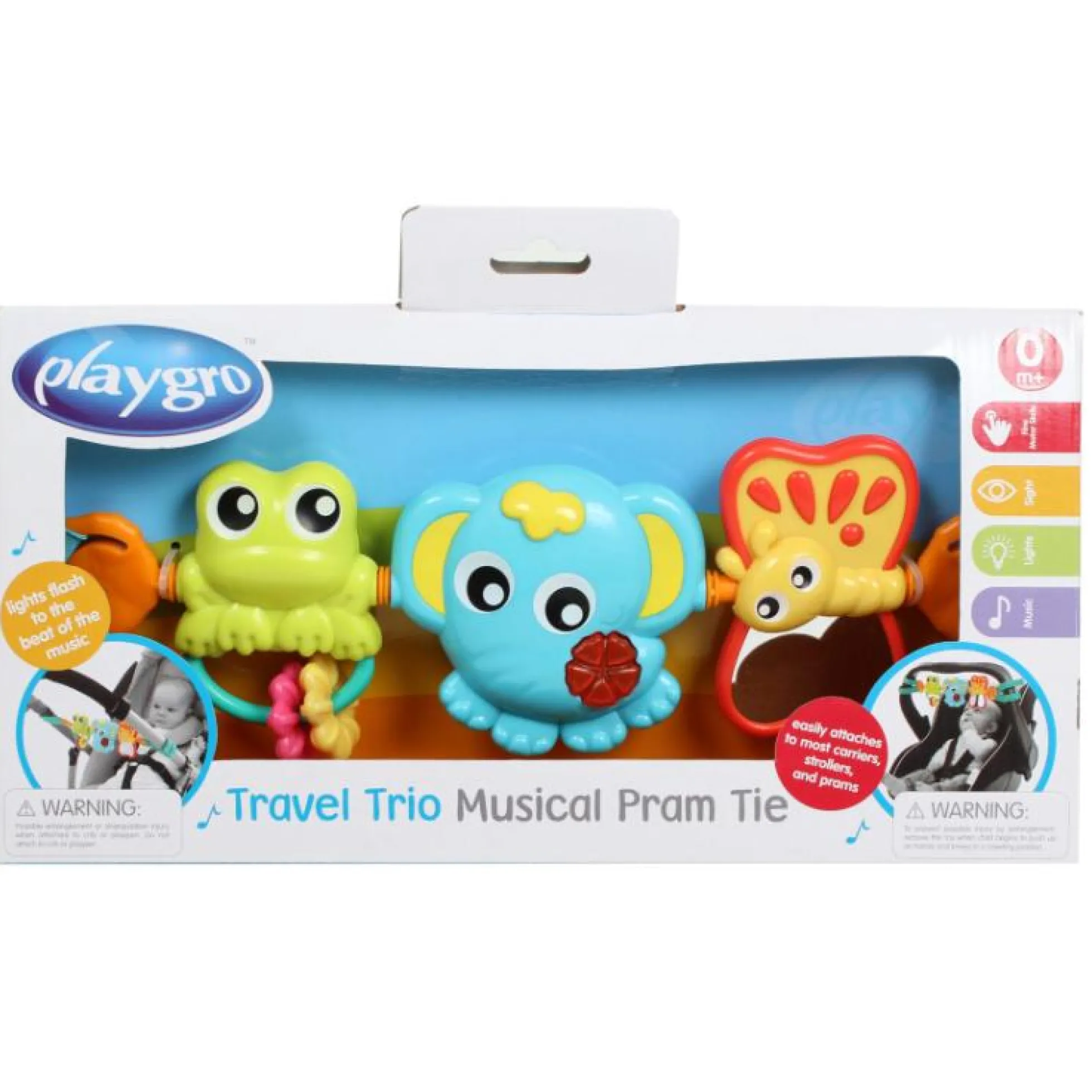 TRIO MUSICAL SILLA DE PASEO PLAYGRO