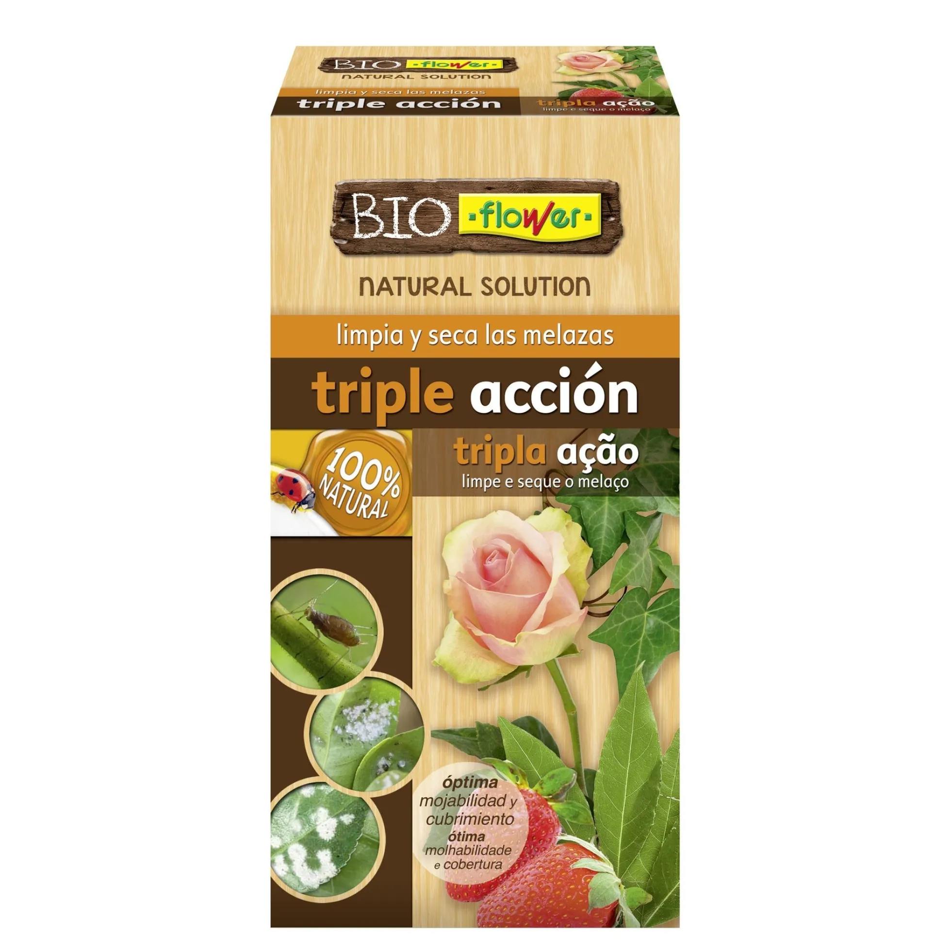 Triple acción contra Insectos, Melazas y Hongos BioFlower Listo Uso