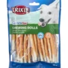 Trixie 30 Rollitos con pollo Denta Fun 12 cm