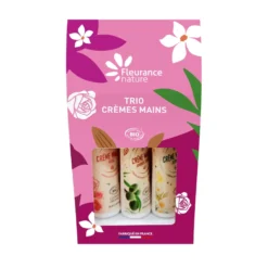 Trío Cremas De Manos 30ml Almendra, Rosa Y Jazmín