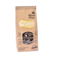 Tronquitos de manzano snack para conejos y roedores Ribero 100 g