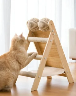 Trípode De Juego Para Gatos Costa Con Diseño Estable Y Funcional Althea Living 61x21x11.5cm