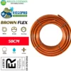 Tuberí­a Autocompensante Marrón A 50cm 100 Metros. Brownflex.