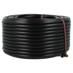 Tubería de microtubo negra Ø 4 mm Planeta Huerto 25 m