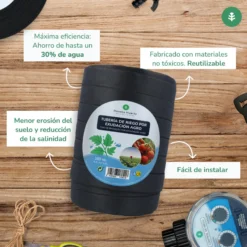 Tubería de Riego por Exudación en Rollo Agro Planeta Huerto 100 m