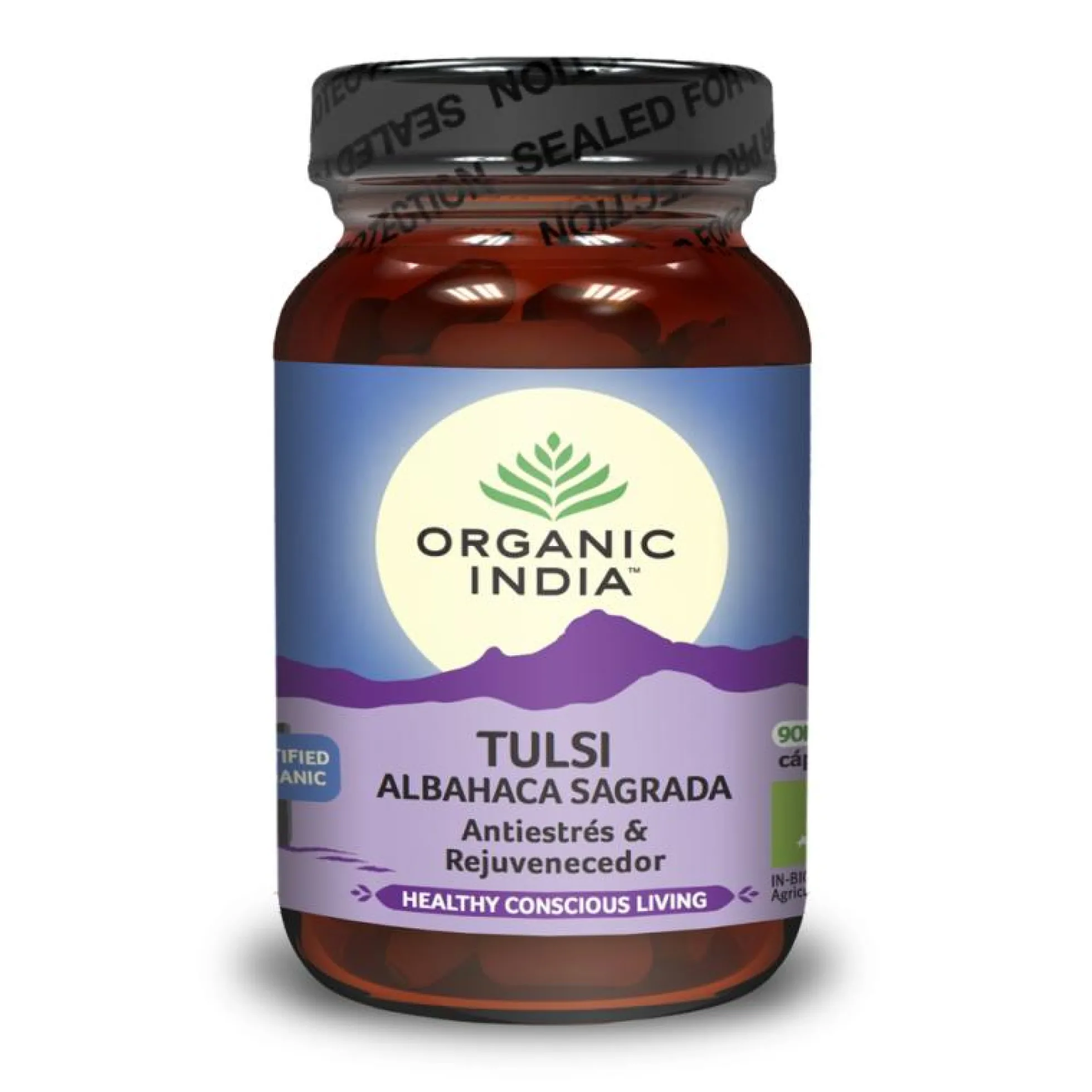 Tulsi Organic India 90 caps