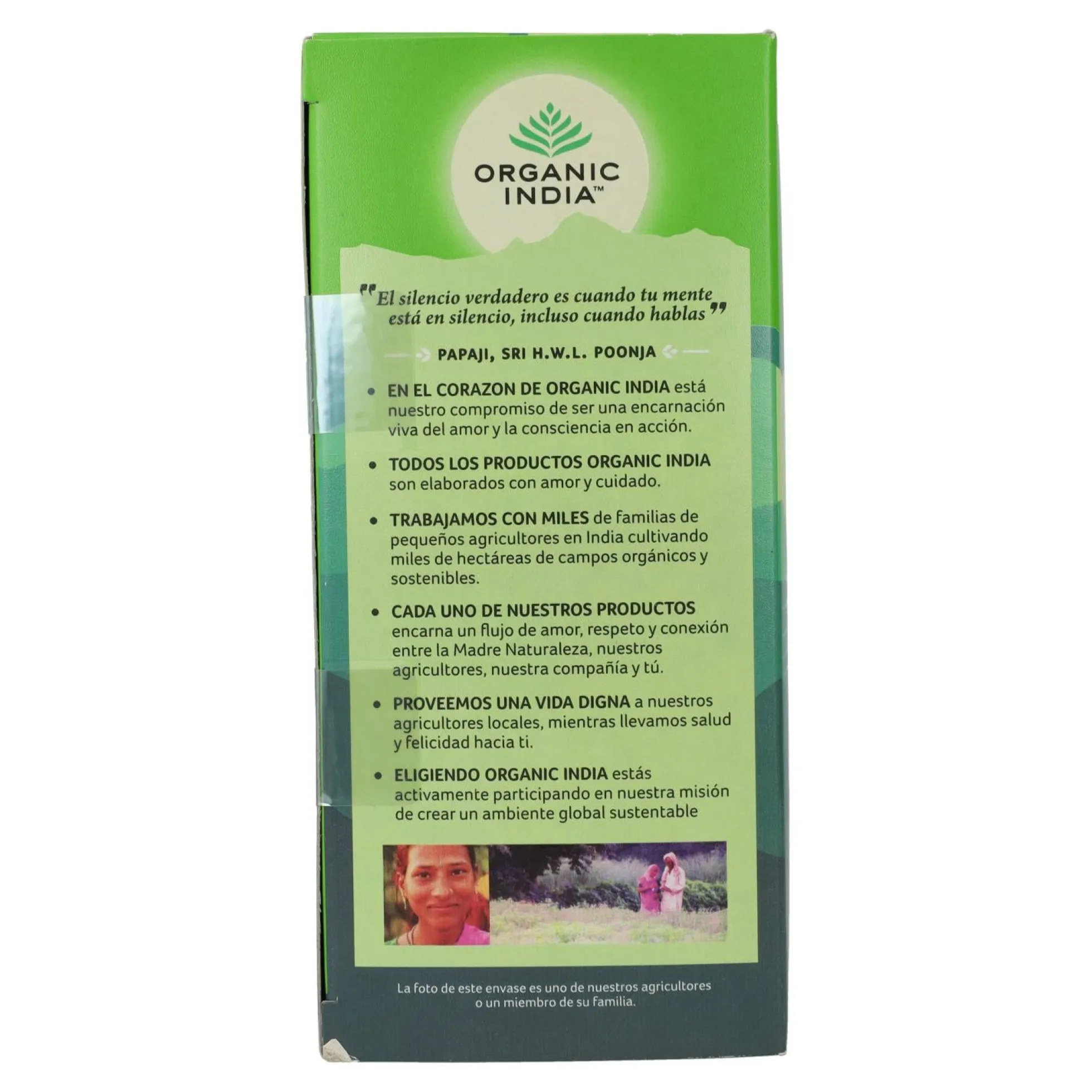 Tulsi original Organic India 25 bolsitas