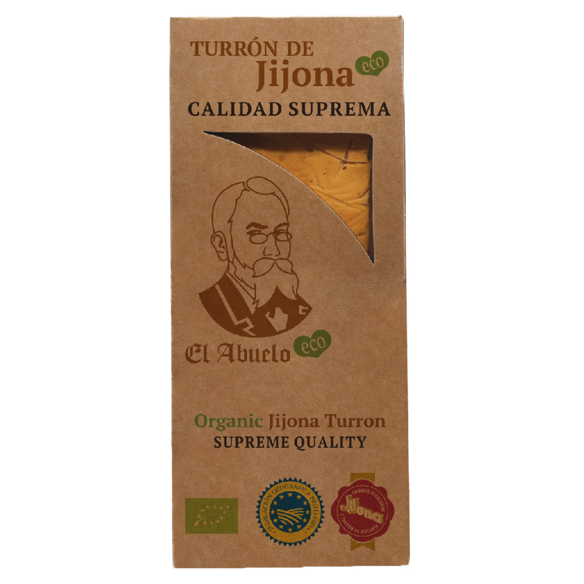 Turrón de Jijona ECO El Abuelo 200 g