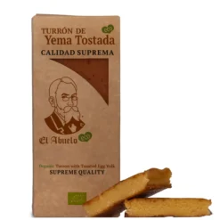 Turrón de Yema Tostada ECO El Abuelo 200 g