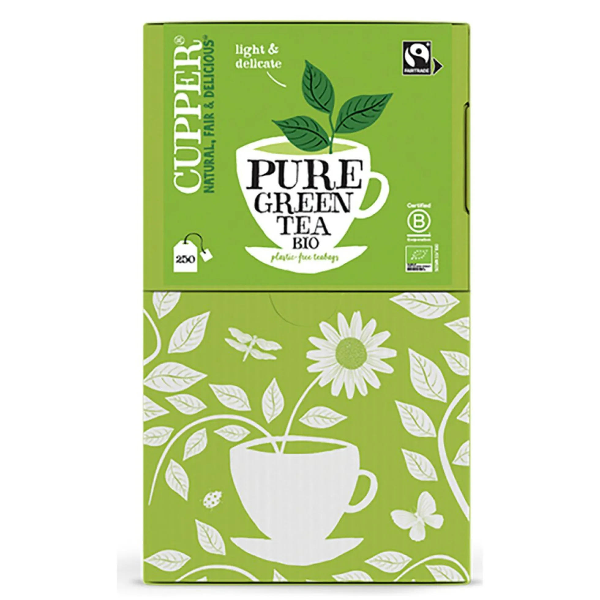 Té Verde Bio Cupper 250 Bolsas