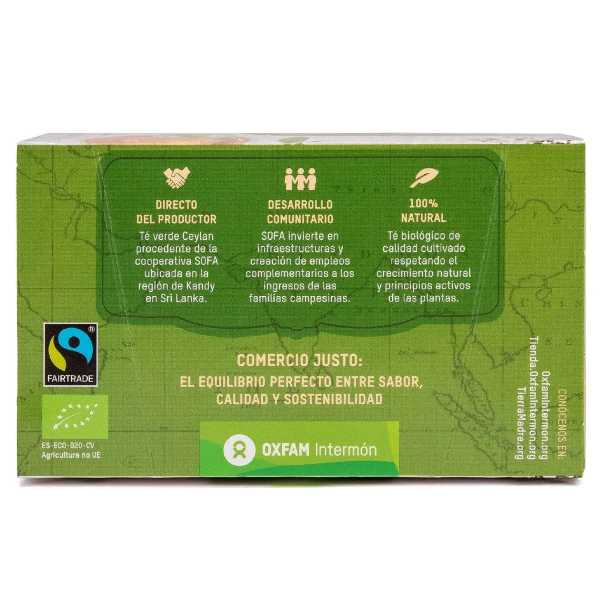 Té Verde Bio Oi Tierra Madre 40 g