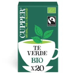 Té Verde Clásico Bio Cupper 20 bolsitas