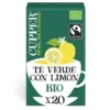 Té Verde con Limón Bio Cupper 20 bolsitas