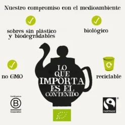 Té Verde con Limón Bio Cupper 20 bolsitas