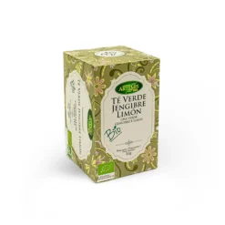 Té Verde , Jengibre y Limón Artemis Bio 20 bolsitas