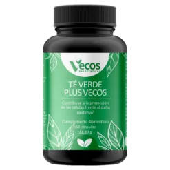 Té Verde Plus Vecos 60 Cápsulas | Control De Peso Y Metabolismo | Con Egcg Y Vitamina C