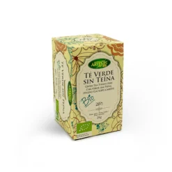 Té Verde sin teina Artemis, 20 bolsitas