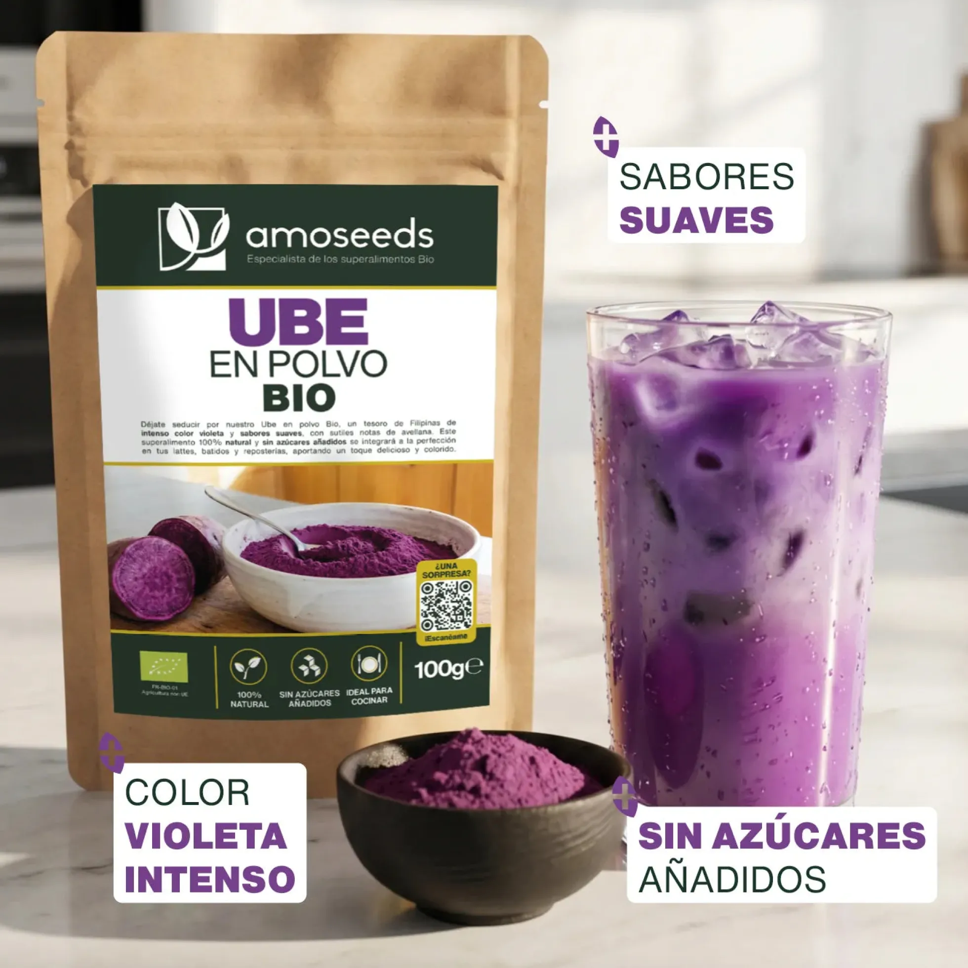 Ube En Polvo Bio 100g