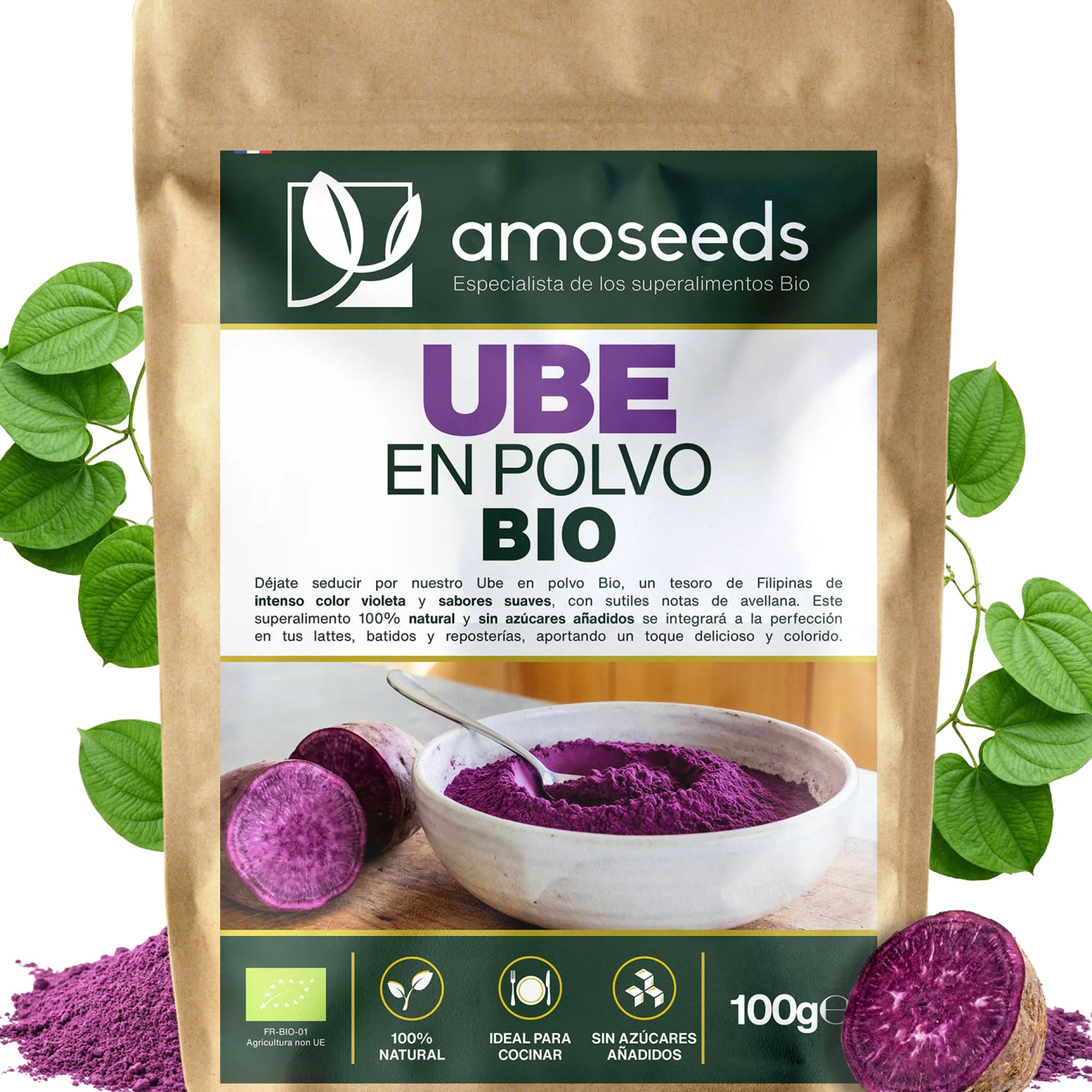 Ube En Polvo Bio 100g